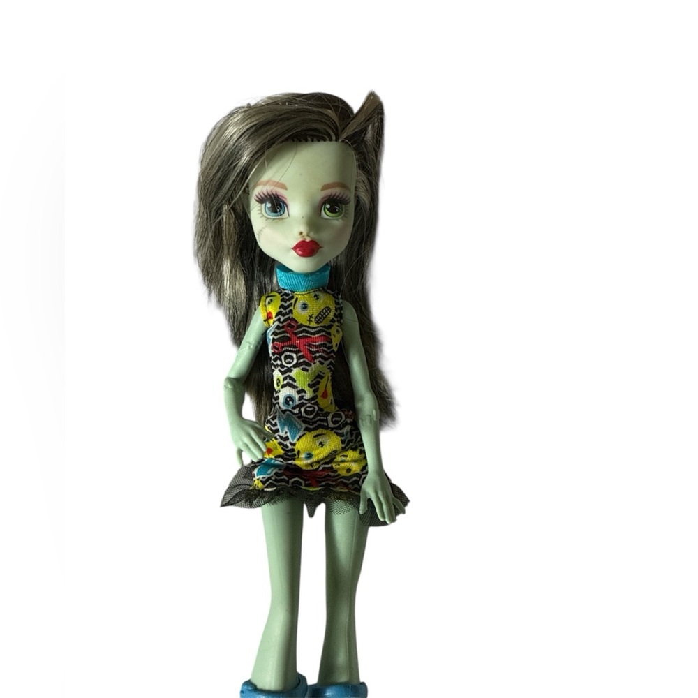 Monster High Doll Frankie Stein  with Green Skin and Blue Boots